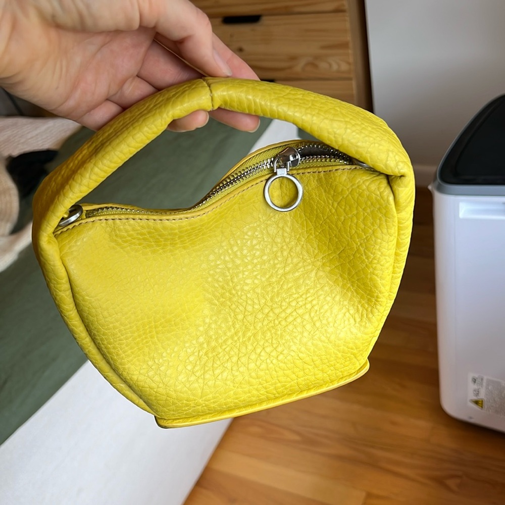 Adolfo Dominguez leather mini bag